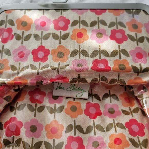 VERA BRADLEY FOLKLORIC SNAP CHANGE PURSE - Picture 6 of 7